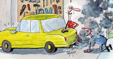 Männer mit Benzin im Blut