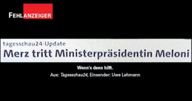 Fehlanzeiger